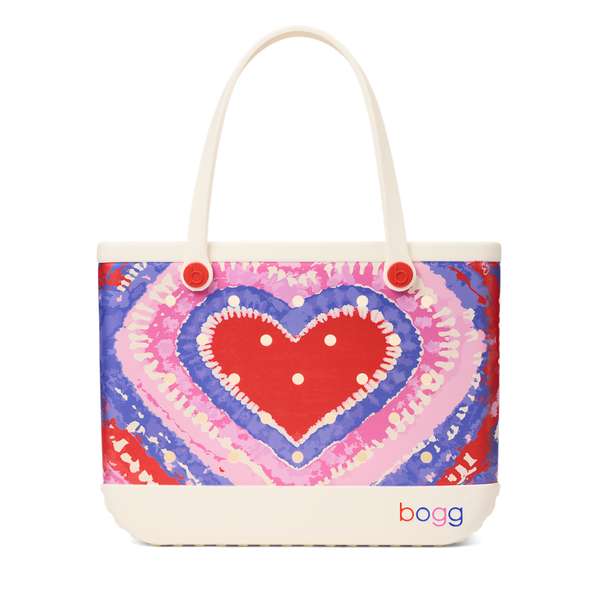 Original Bogg Bag - Dye-licious Heart Buoy Red - Essential Set