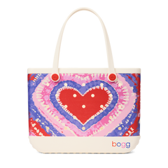 Original Bogg Bag - Dye-licious Heart Buoy Red - Essential Set