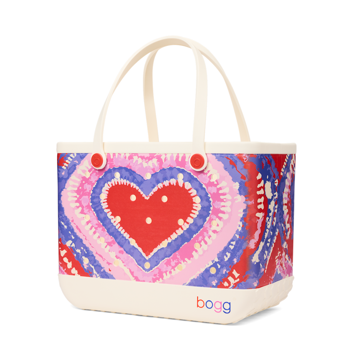 Original Bogg Bag - Dye-licious Heart Buoy Red - Essential Set